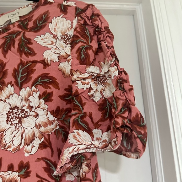 Loft floral blouse - Picture 3 of 7